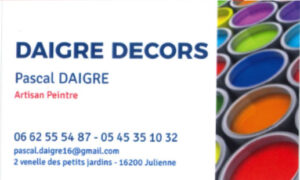 Daigre décor artisan peintre